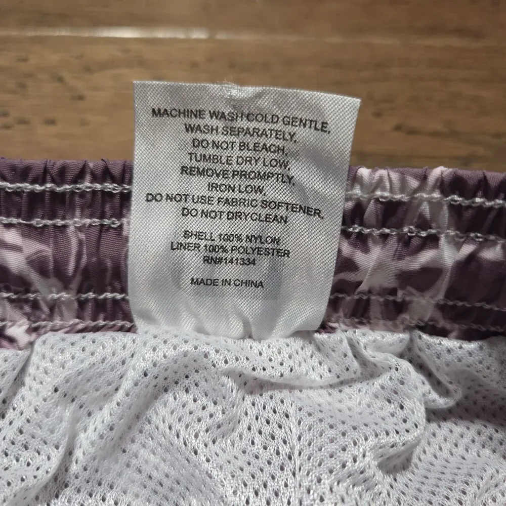 Bearbottom Shorts Mens Medium Print Swim Trunks 5.5